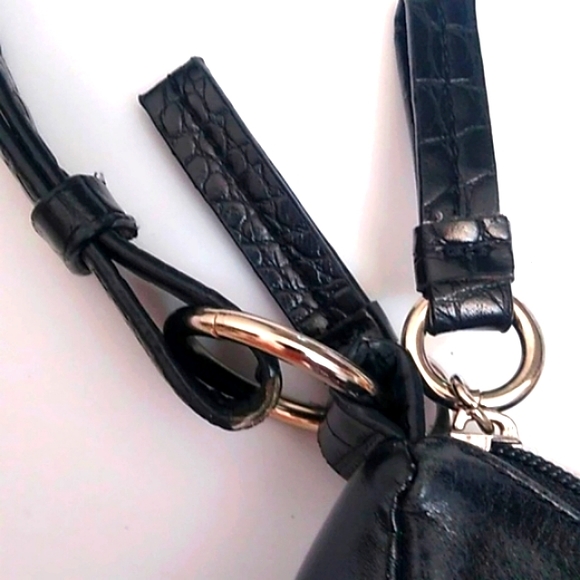 🎉HP🎉Giani Bernini Leather Black Shoulder Bag - Picture 11 of 16